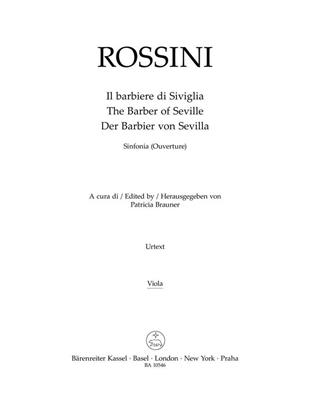 Gioachino Rossini: Il barbiere di Siviglia. Sinfonia (Ouverture): Orchester