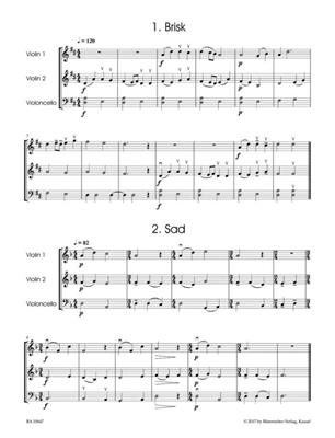 George A. Speckert: 27 Miniatures For String Trio: Streichensemble