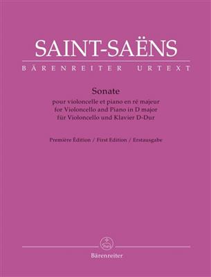 Camille Saint-Saëns: Sonata for Violoncello and Piano D major: Cello mit Begleitung