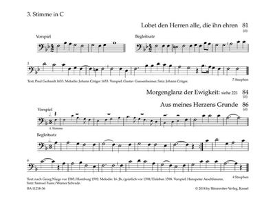Bläserbuch zum Gotteslob - Posaune,Bariton,Fagott: (Arr. Stefan Glaser): Bläserensemble