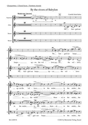 Camille Saint-Saëns: By the rivers of Babylon: Gemischter Chor mit Klavier/Orgel