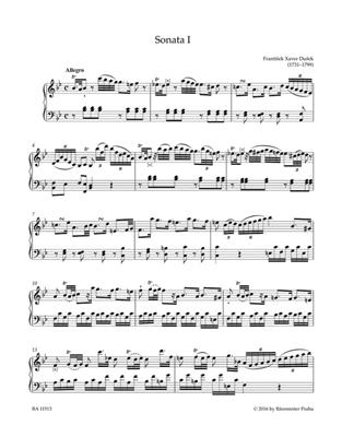 Frantisek Xaver Dusek: Complete Sonatas for Keyboard vol. 1: Keyboard