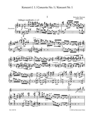 Bohuslav Martinu: Concerto for Violin and Orchestra no. 1 H 226: (Arr. Karel Solc): Orchester mit Solo