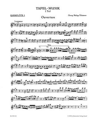 Georg Philipp Telemann: Overture and Conclusion in E minor TWV 55: Flöte Duett