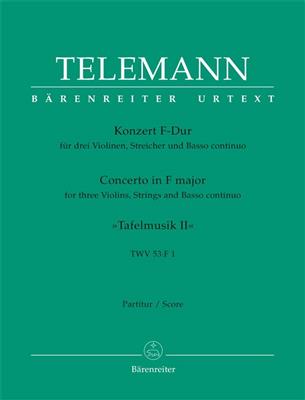 Georg Philipp Telemann: Konzert in F-Dur - Concerto in F major TWV 53:F1: Streichensemble