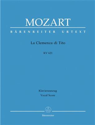 Wolfgang Amadeus Mozart: La clemenza di Tito: Opern Klavierauszug