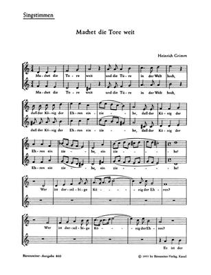 Heinrich Grimm: 2 kleine geistliche Konzerte: Gemischter Chor mit Begleitung