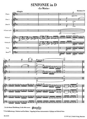 Franz Joseph Haydn: Symphony No.6 In D Hob.I: Orchester