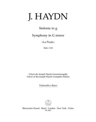 Franz Joseph Haydn: Symphony in G minor Hob. I:83 La Poule: Streicher Duett