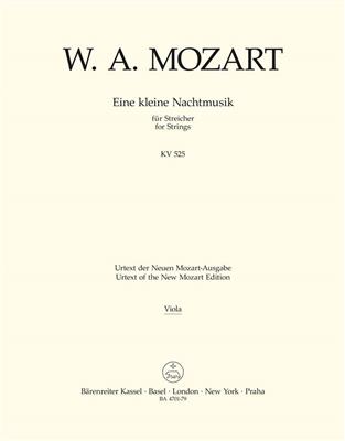 Wolfgang Amadeus Mozart: Eine Kleine Nachtmusik für Streicher G-Dur KV 525: Streichorchester