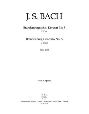 Johann Sebastian Bach: Brandenburg Concerto: Streichorchester