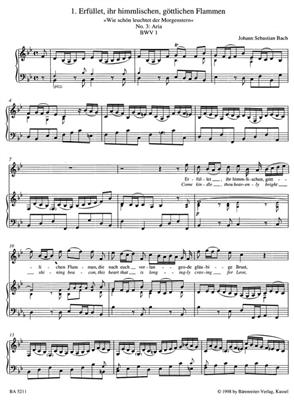 Johann Sebastian Bach: Aria Book : Soprano: Gesang mit Klavier