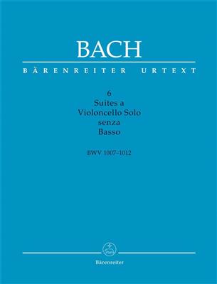 Johann Sebastian Bach: 6 Suites a Violoncello Solo senza Basso: (Arr. Harris D. Woodfull): Cello Solo