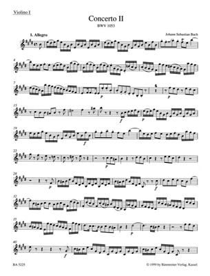 Johann Sebastian Bach: Harpsichord Concerto No.2 in E major: Cembalo