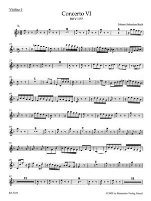 Johann Sebastian Bach: Concerto For Harpsichord No.6 In F Major: Streichorchester
