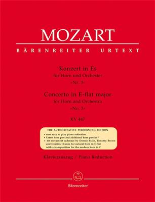 Wolfgang Amadeus Mozart: Horn Concerto in E-flat major No. 3: Horn mit Begleitung