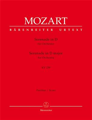 Wolfgang Amadeus Mozart: Serenade: Streichorchester mit Solo