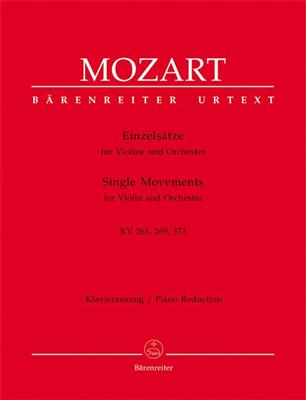 Wolfgang Amadeus Mozart: Single Movements for Violin and Orchestra: Violine mit Begleitung