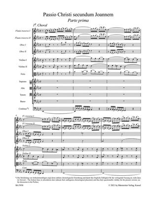 Johann Sebastian Bach: St. John Passion "O Mensch, bewein" BWV 245.2: Gemischter Chor mit Ensemble