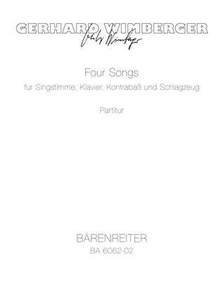 Gerhard Wimberger: Four Songs: Kammerorchester