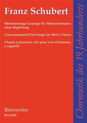 Franz Schubert: Mehrstimmige Gesange for Male Voices: Männerchor mit Begleitung