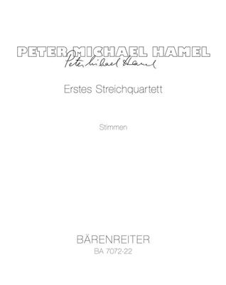 Peter Michael Hamel: String Quartet: Streichquartett