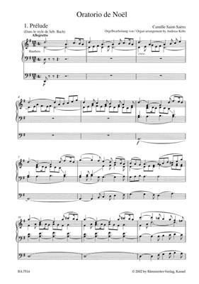Camille Saint-Saëns: Oratorio de Noël (PA): Gemischter Chor mit Begleitung