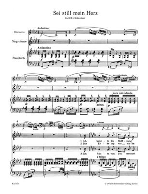 L. Spohr: 6 Deutsche Lieder Opus 103: Gesang mit sonstiger Begleitung