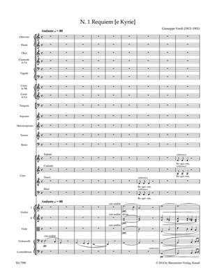 Giuseppe Verdi: Requiem: Gemischter Chor mit Ensemble