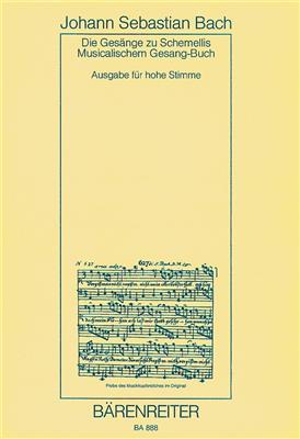 Johann Sebastian Bach: Schemelli Gesangbuch High Voice: Gesang mit sonstiger Begleitung