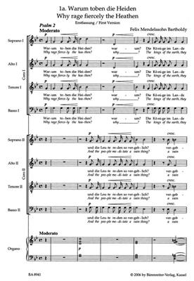 Felix Mendelssohn Bartholdy: Psalmen Op.78: Gesang Solo