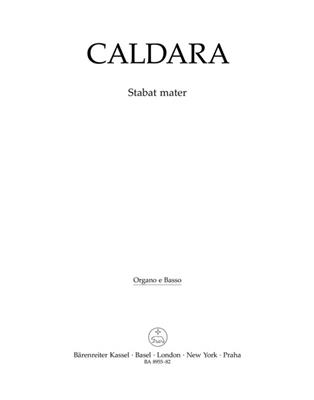 Antonio Caldara: Stabat mater: Gemischter Chor mit Begleitung