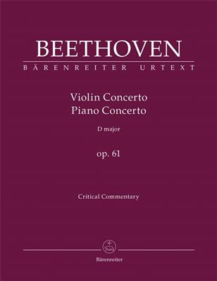 Ludwig van Beethoven: Concerto fur Violine und Orchester D-Dur op. 61