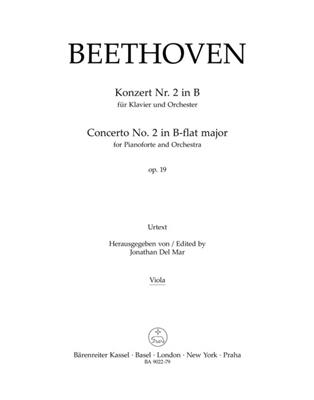 Ludwig van Beethoven: Concerto for Pianoforte and Orchestra Nr. 2: Viola Solo