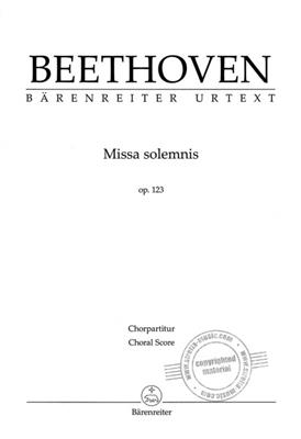 Ludwig van Beethoven: Missa Solemnis Op. 123: Gemischter Chor mit Ensemble