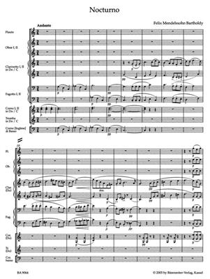 Felix Mendelssohn Bartholdy: Nocturne Winds: Gesang Solo