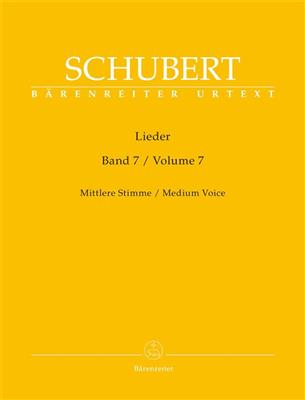 Lieder Volume 7 - Medium Voice D182 - D 260: Gesang mit Klavier
