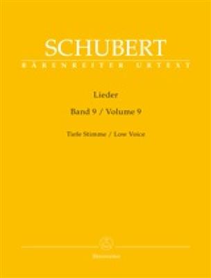 Franz Schubert: Lieder Volume 9: Gesang mit Klavier