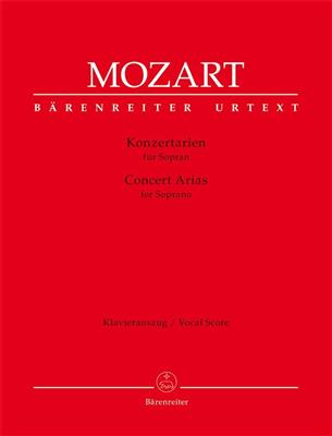 Wolfgang Amadeus Mozart: Concert Arias for Soprano: Gesang mit Klavier