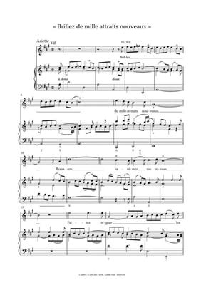 Jean-Philippe Rameau: Airs D'Opéra: (Arr. François Saint-Yves): Gesang mit Klavier