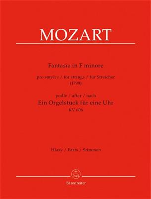 Wolfgang Amadeus Mozart: Fantasia In F Minor For Strings K.608: Kammerensemble