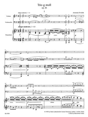 Klaviertrio G Opus 26: Klaviertrio