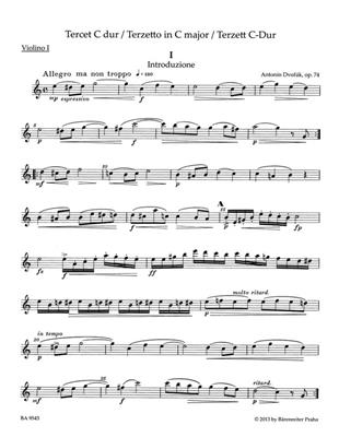 Antonín Dvořák: Terzetto for two Violins and Viola C major op. 74: Streichensemble