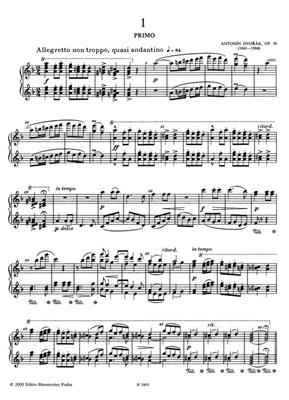 Antonín Dvořák: Legenden - Legends - Légendes - Op. 59: Klavier vierhändig