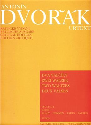Antonín Dvořák: Zwei Walzer op. 54: Streichquartett