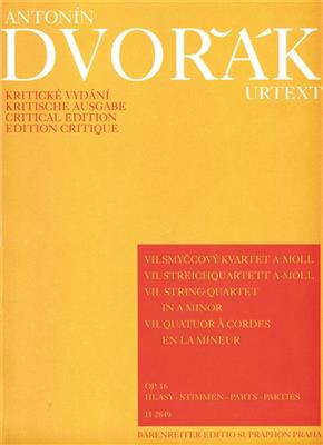 Antonín Dvořák: String Quartet No. 7 a minor op. 16: Streichquartett