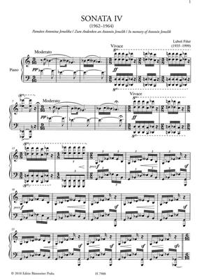 Lubos Fiser: Sonata IV: Klavier Solo