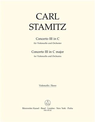 Carl Stamitz: Cello-Konzert Nr.3 fur den Konig von Preussen: Orchester mit Solo