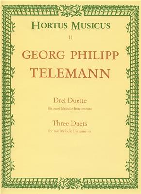 Georg Philipp Telemann: Three Duets for two melodic Instruments: Kammerensemble