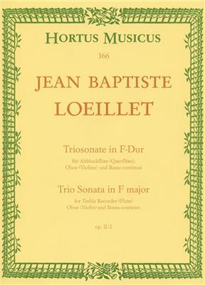 Jean-Baptiste Loeillet: Trio Sonata in F: Bläserensemble